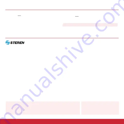 Steren AMP-120 Instruction Manual Download Page 21