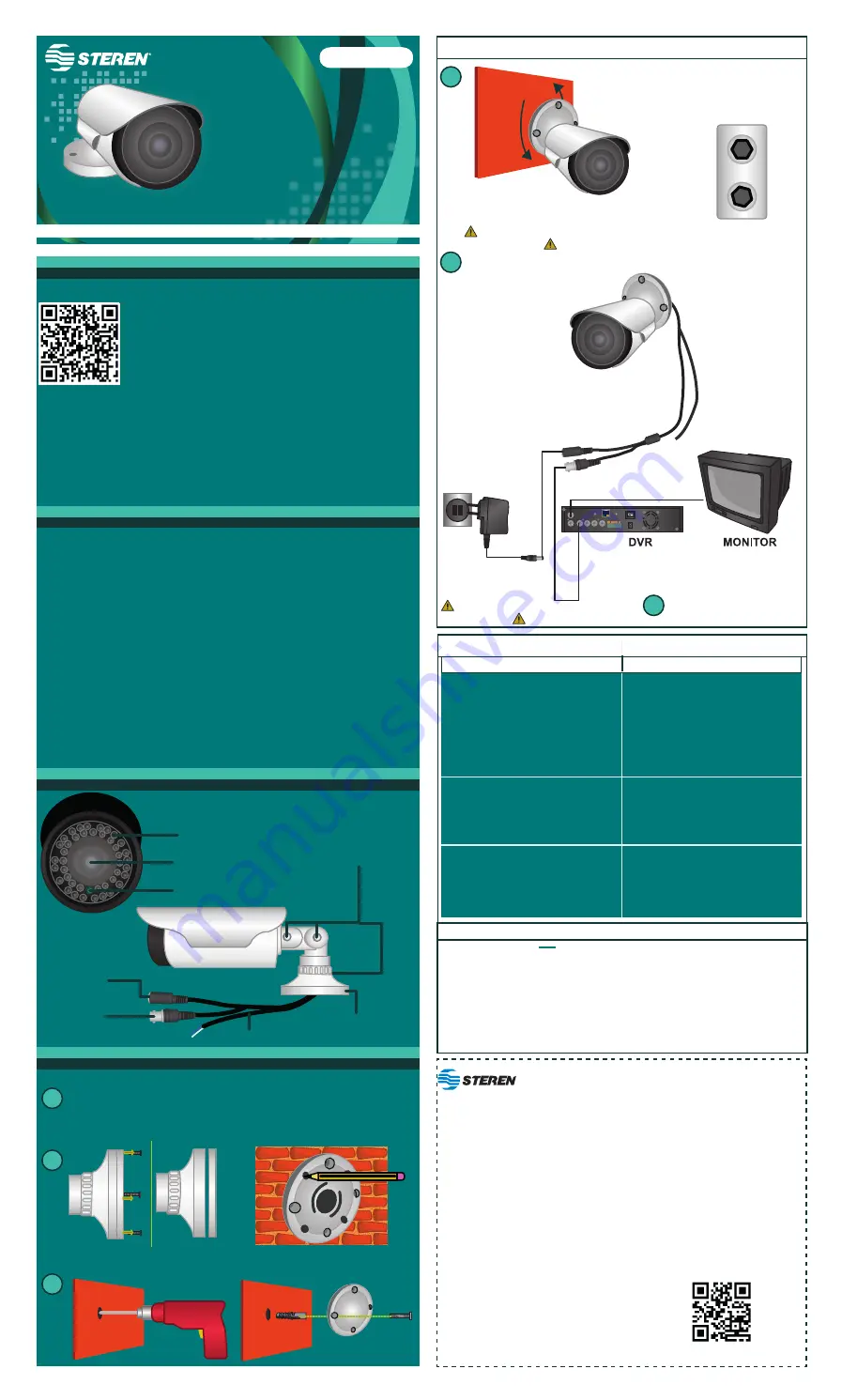 Steren CCTV-197 Скачать руководство пользователя страница 1