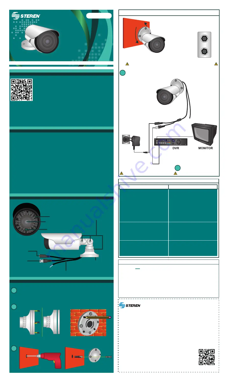 Steren CCTV-197 Скачать руководство пользователя страница 2