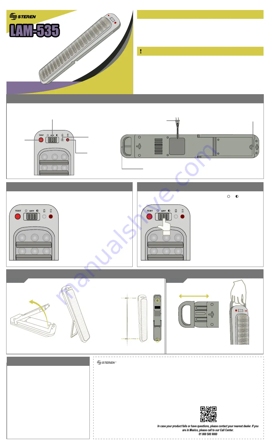 Steren Lam-535 User Manual Download Page 2