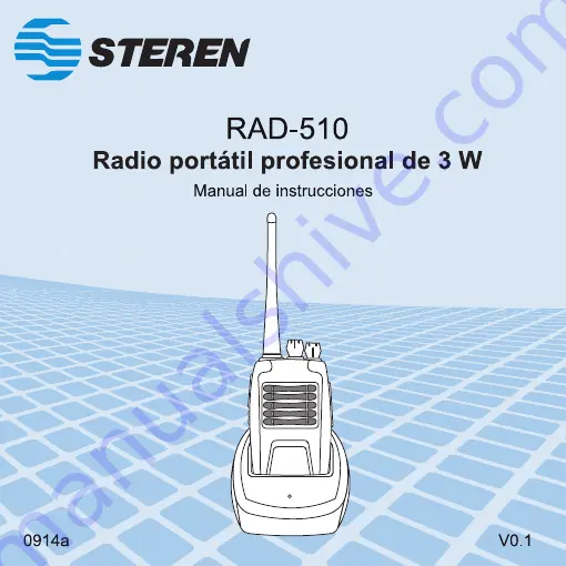 Steren RAD-510 Instruction Manual Download Page 1