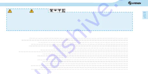 Steren REC-845 Instruction Manual Download Page 3