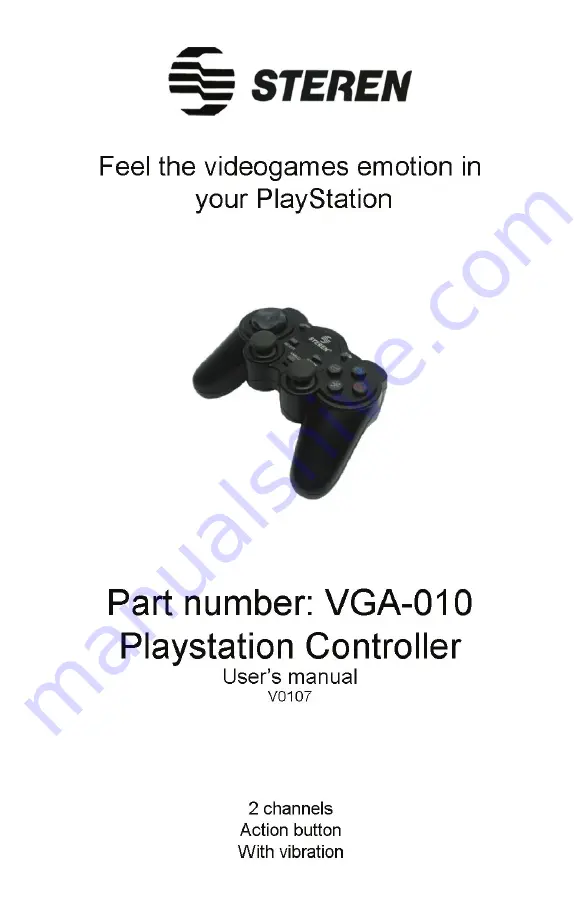 Steren VGA-010 User Manual Download Page 1