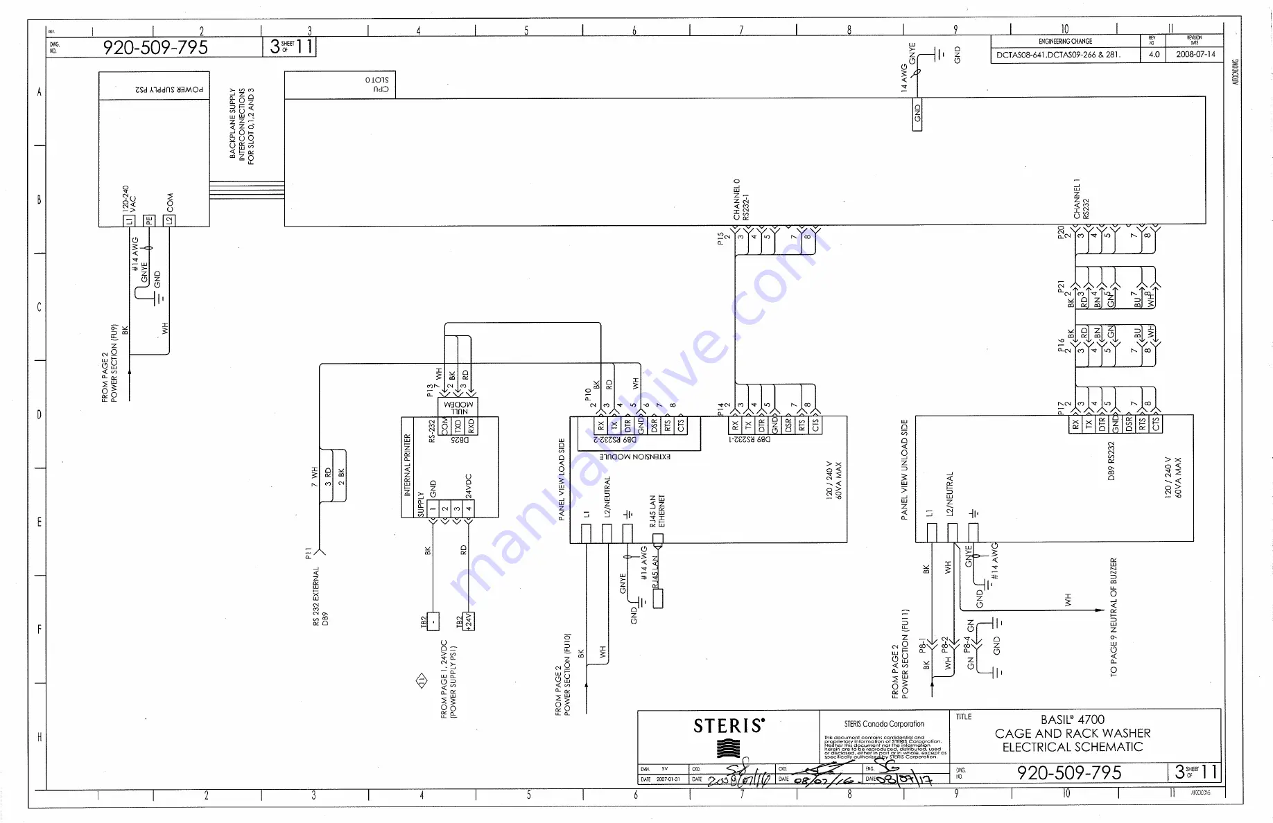 Steris Basil 4700 Скачать руководство пользователя страница 256