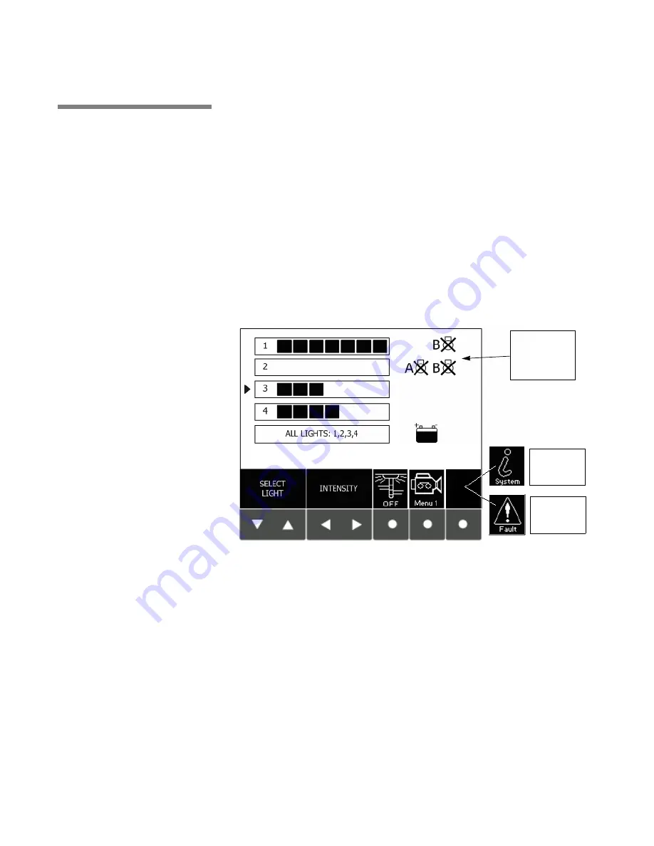 Steris Harmony LED Wall Control Unit Operator'S Manual Download Page 24