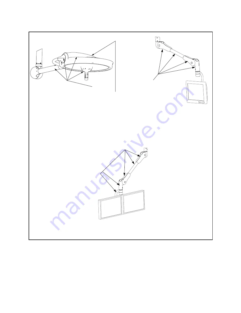 Steris Harmony LED Wall Control Unit Operator'S Manual Download Page 61