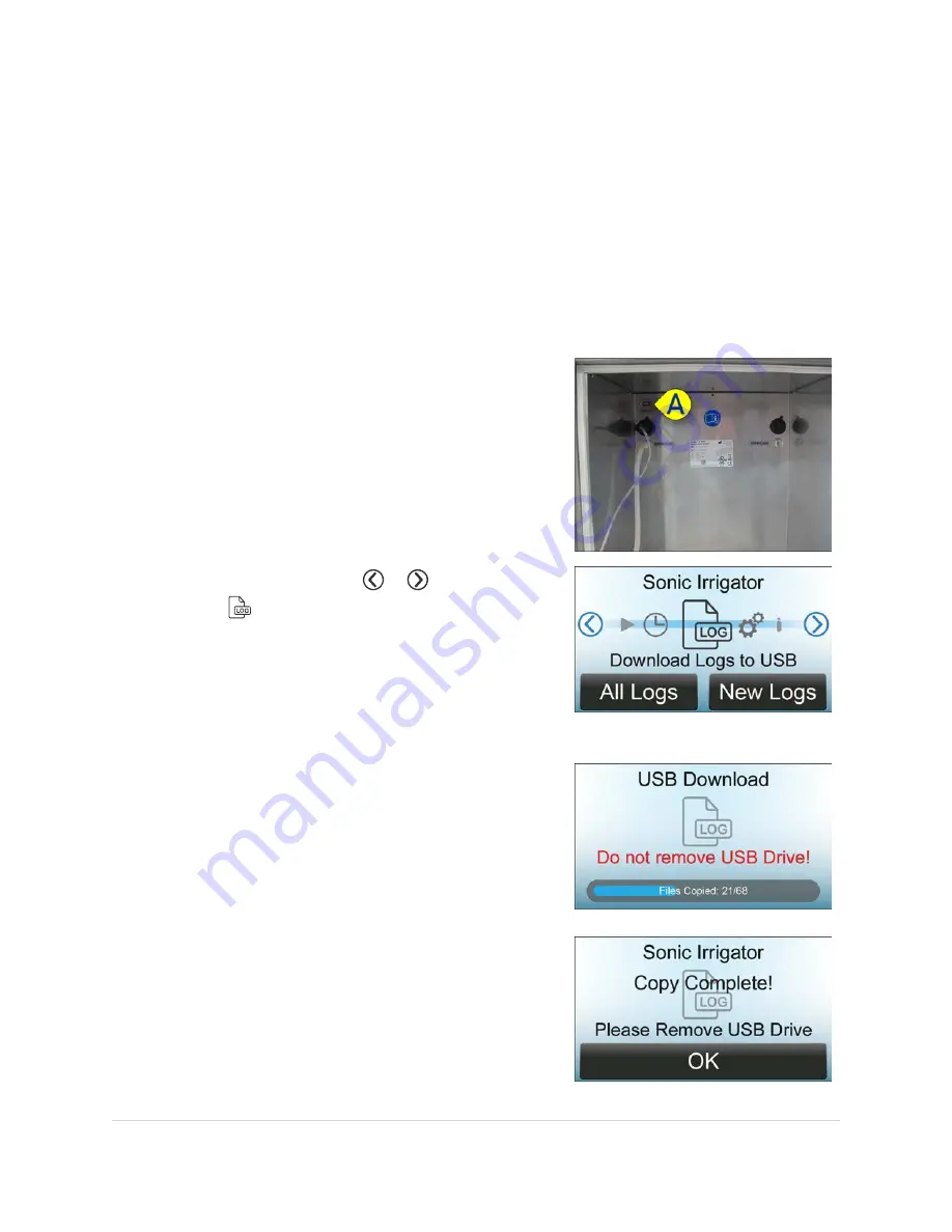 Steris InnoWave PCF Sonic Irrigator Operator'S Manual Download Page 118