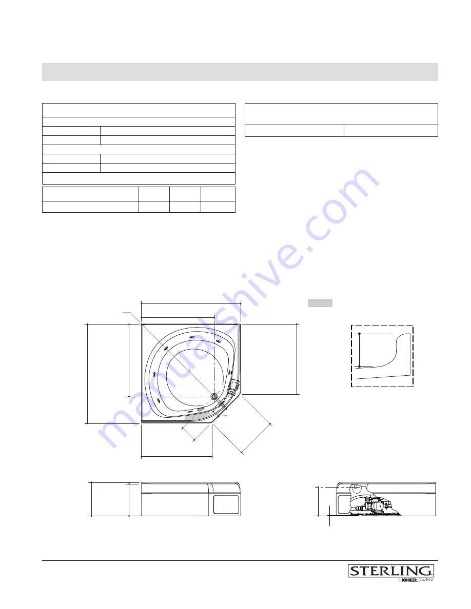 Sterling Plumbing 76131100 Скачать руководство пользователя страница 2