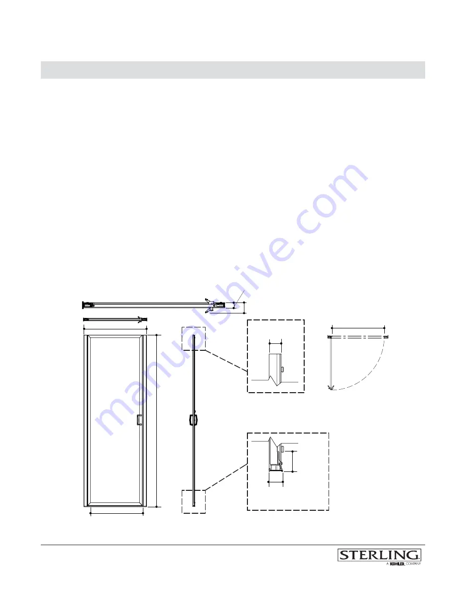 Sterling Plumbing 950C-24 Series Specification Sheet Download Page 2