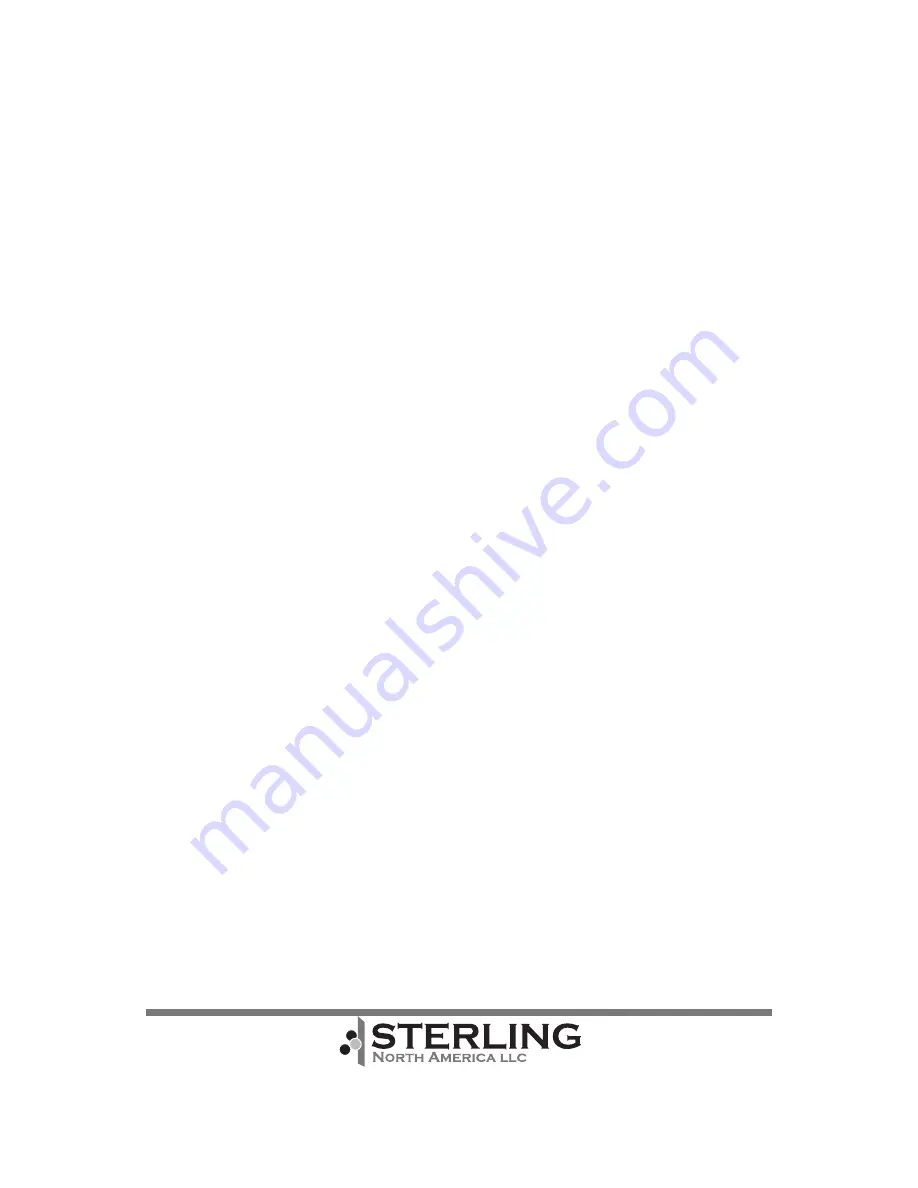 Sterling Porter Pro Manual Download Page 8