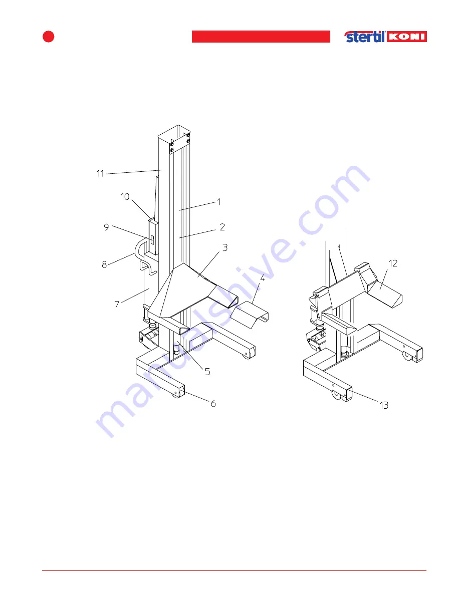 stertil-KONI ST 1082-FS Installation, Operation And Maintanance Instructions Download Page 23