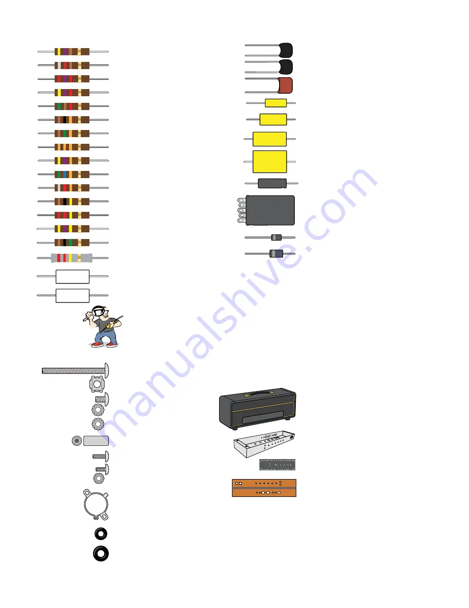 StewMac '81 BRIT-800 Assembly Instructions Manual Download Page 5