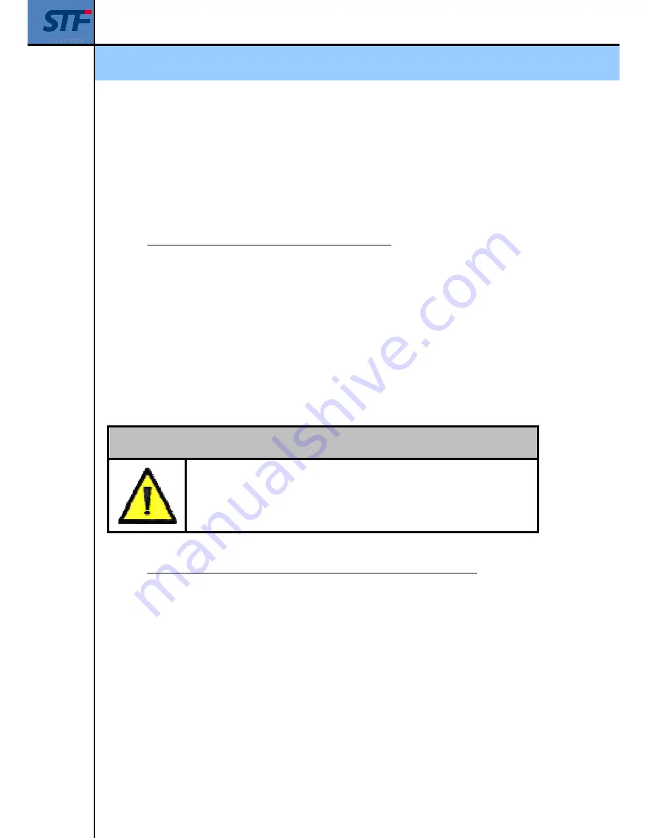 STF-Filtros FMA-2000 series Installation, Operation And Maintenance Manual Download Page 30