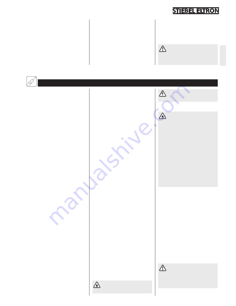 STIEBEL ELTRON ETC 170 A Operating And Installation Instructions Download Page 11