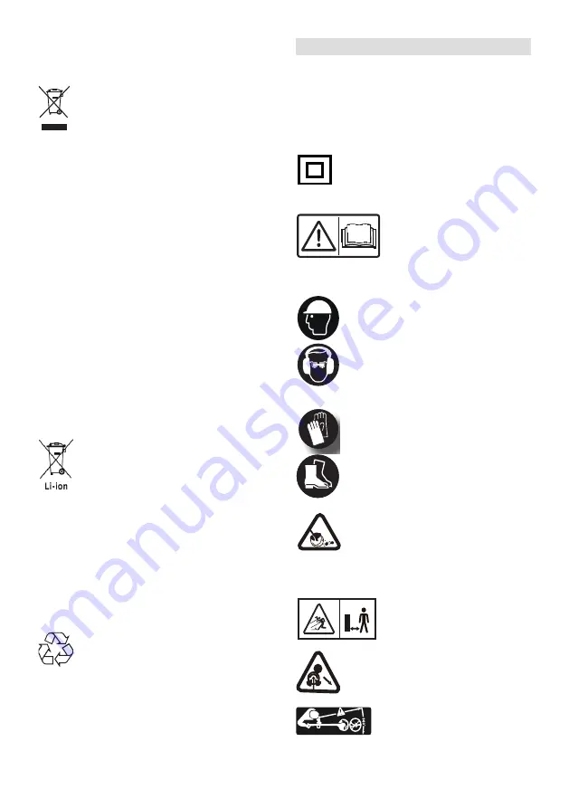 Stiga BC 48 Li Operator'S Manual Download Page 309