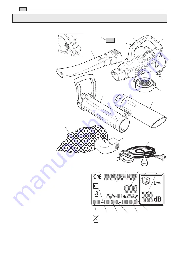 Stiga BL 2.6 E Operator'S Manual Download Page 8