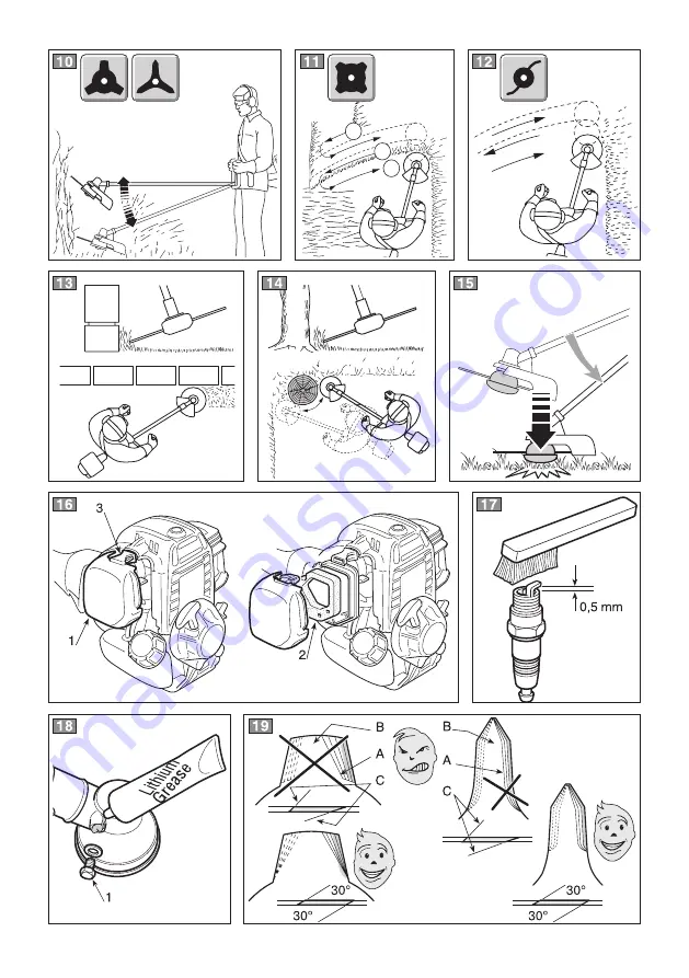 Stiga SBC 425 H Скачать руководство пользователя страница 7