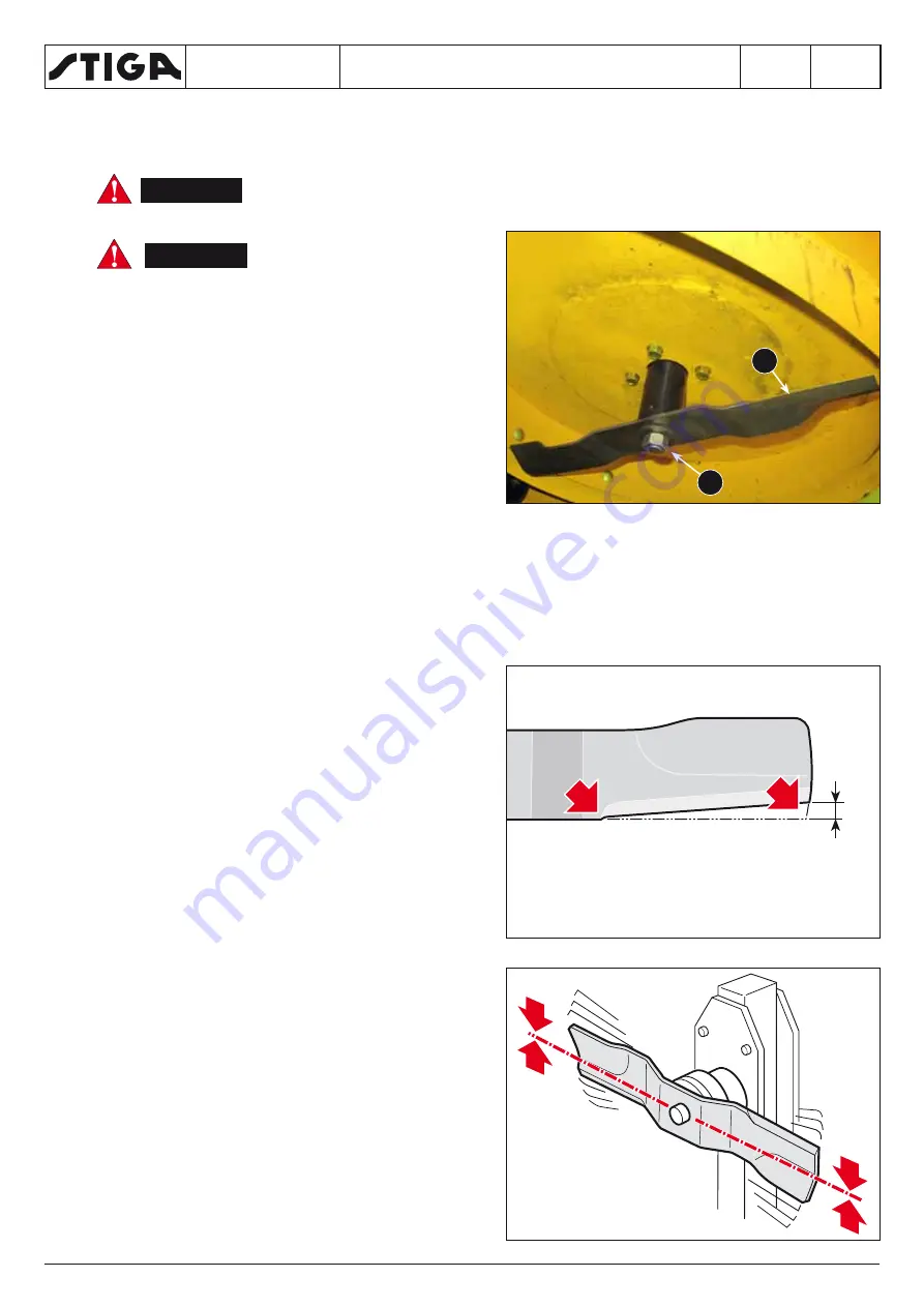 Stiga ZT 5132 T Workshop Manual Download Page 34