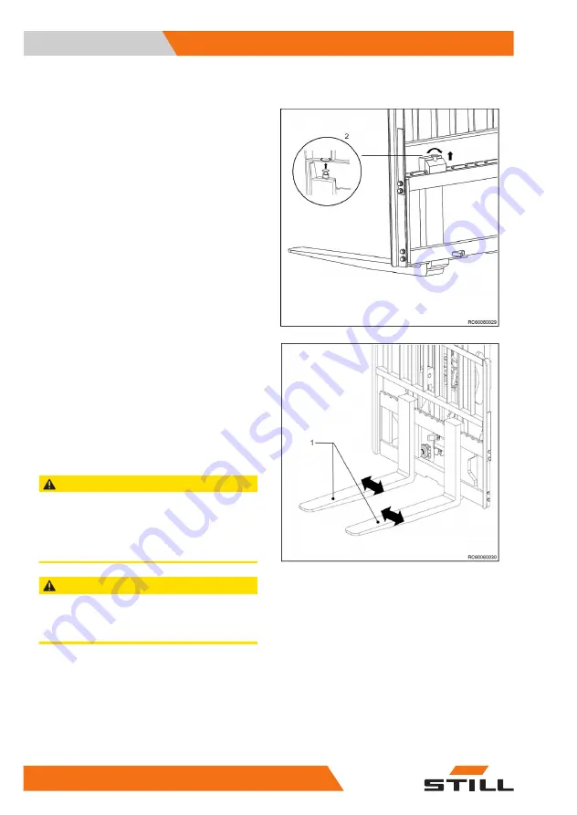 Still RCG25 Original Instructions Manual Download Page 98