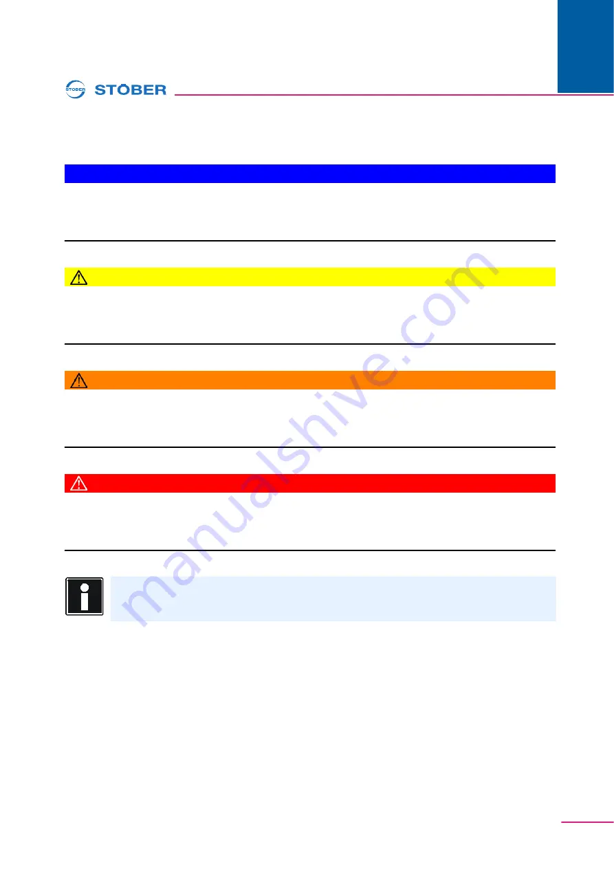 Stober POSIDYN SDS 5000 Operation Manual Download Page 19