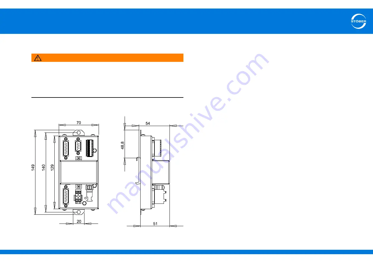 Stober SD6 Series Manual Download Page 84