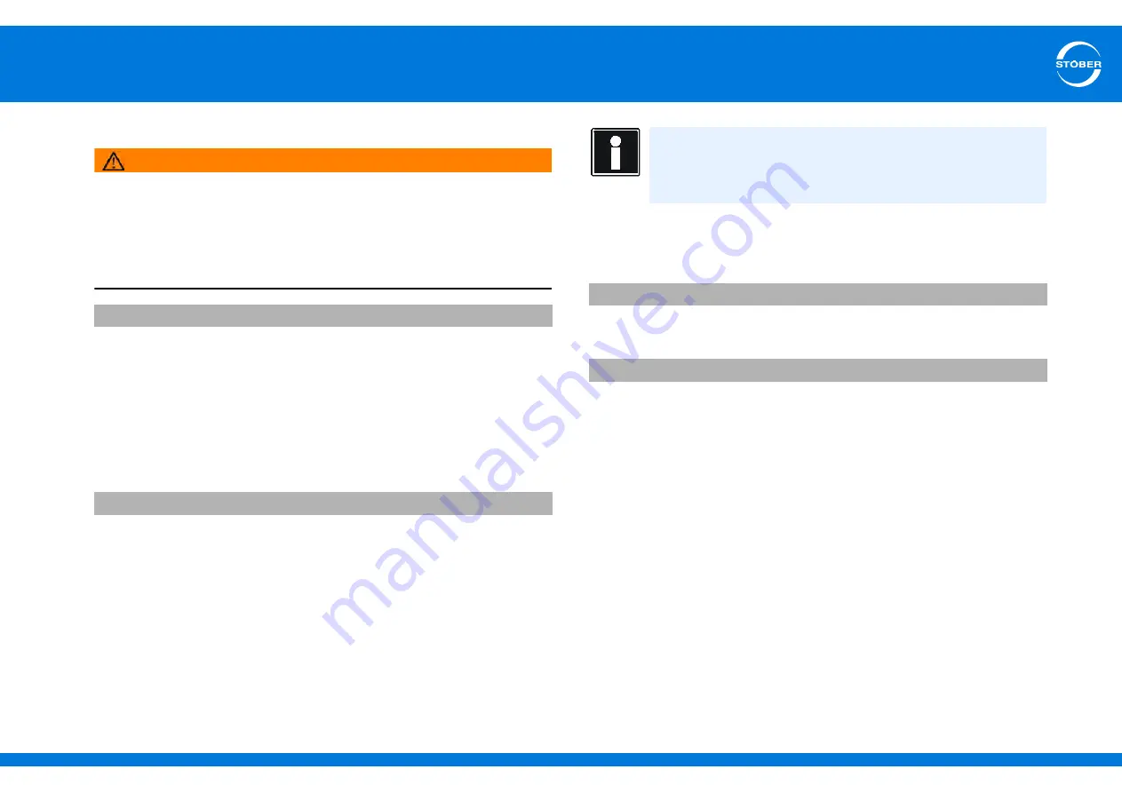 Stober SD6 Series Manual Download Page 224