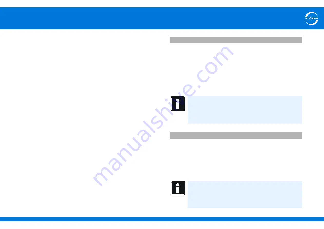 Stober SD6 Series Manual Download Page 231