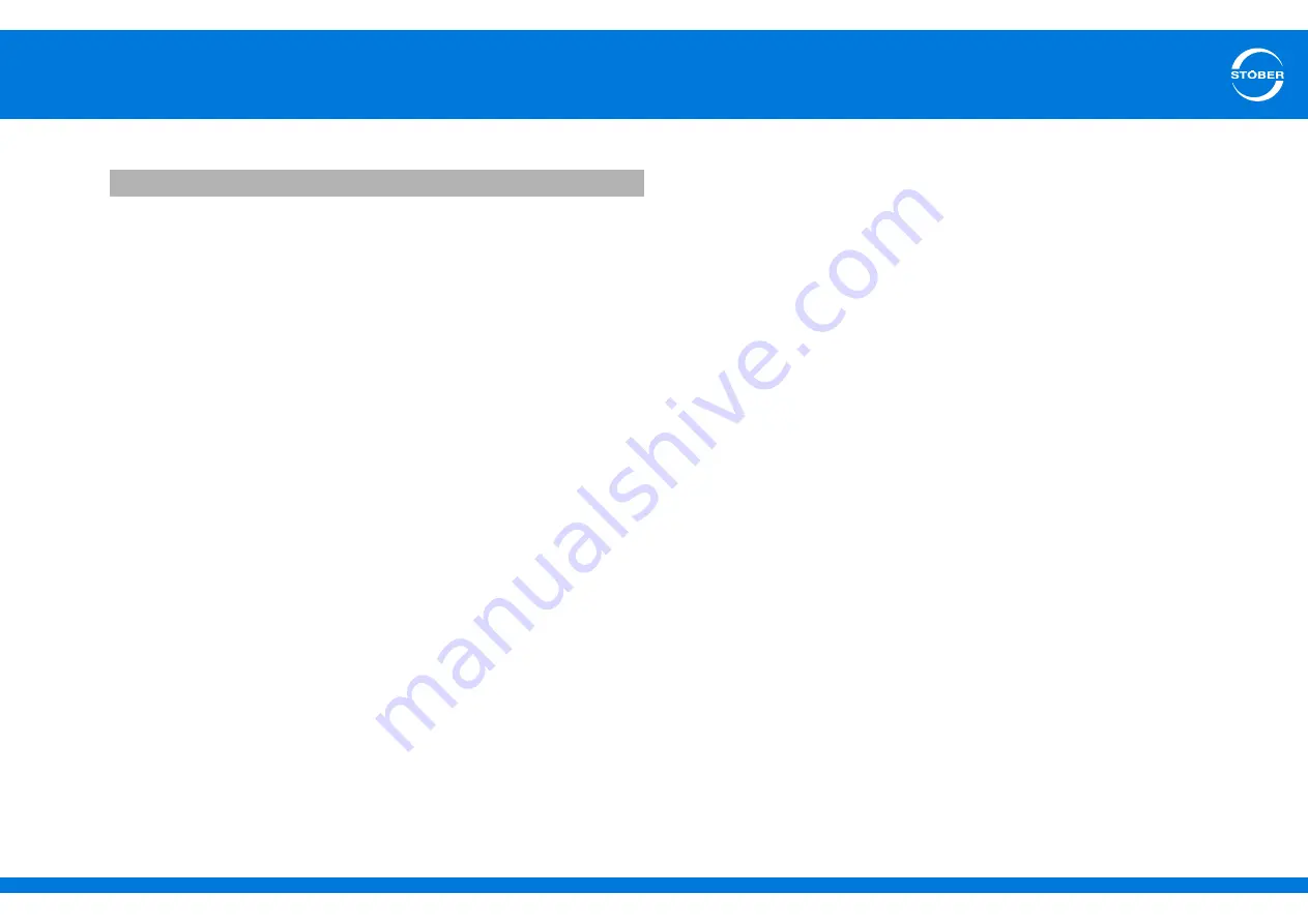 Stober SD6 Series Manual Download Page 248