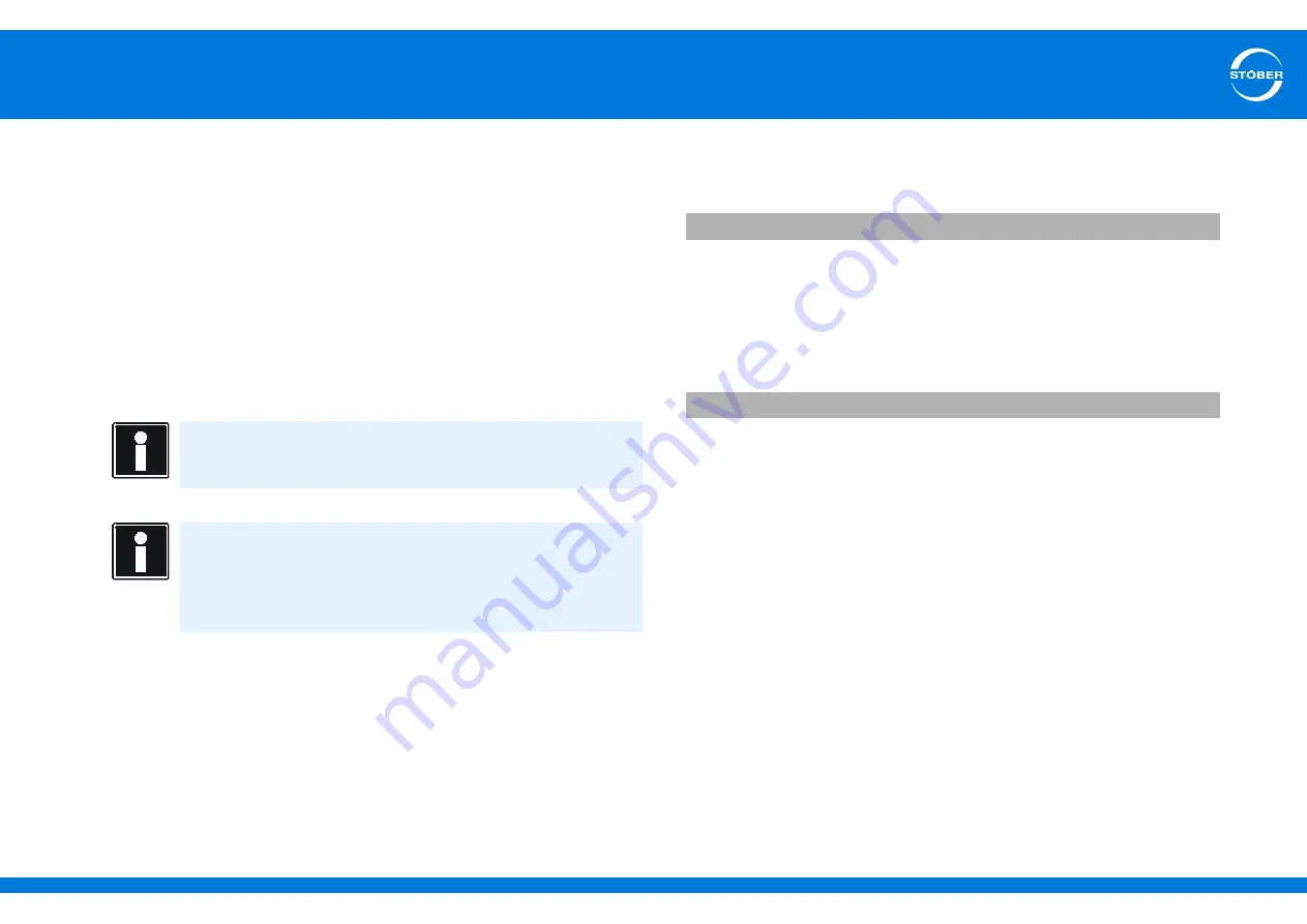 Stober SD6 Series Manual Download Page 268