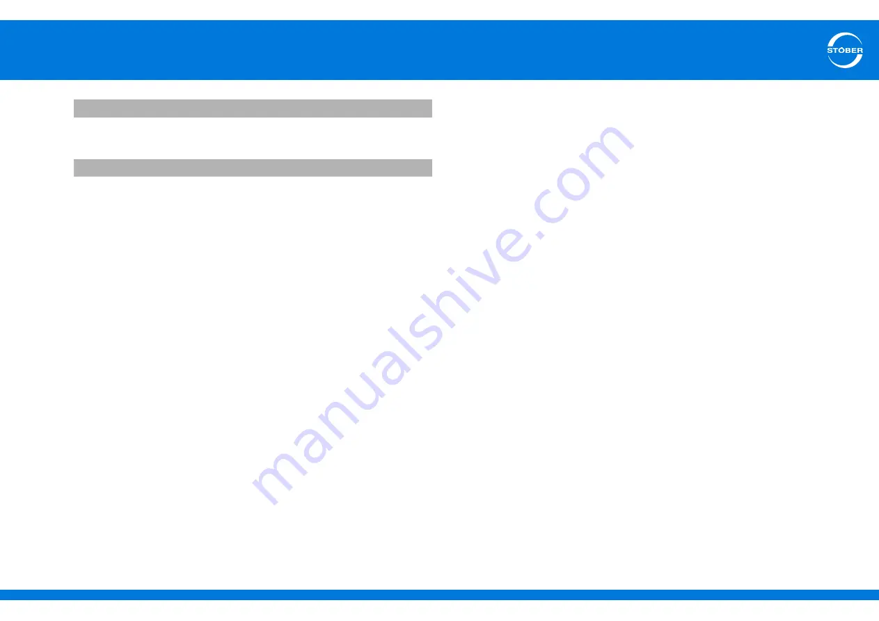 Stober SD6 Series Manual Download Page 299