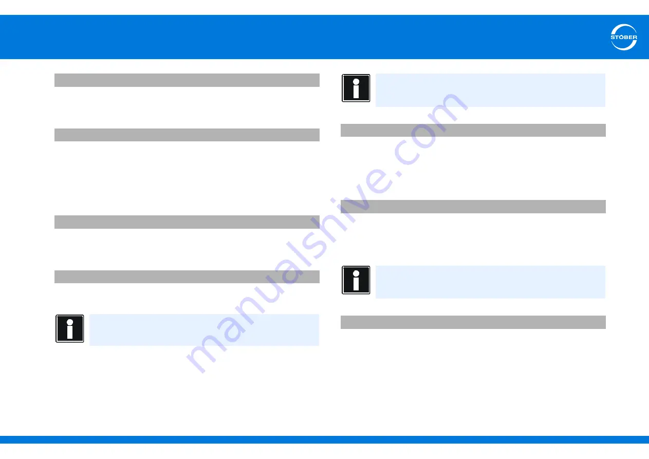 Stober SD6 Series Manual Download Page 339