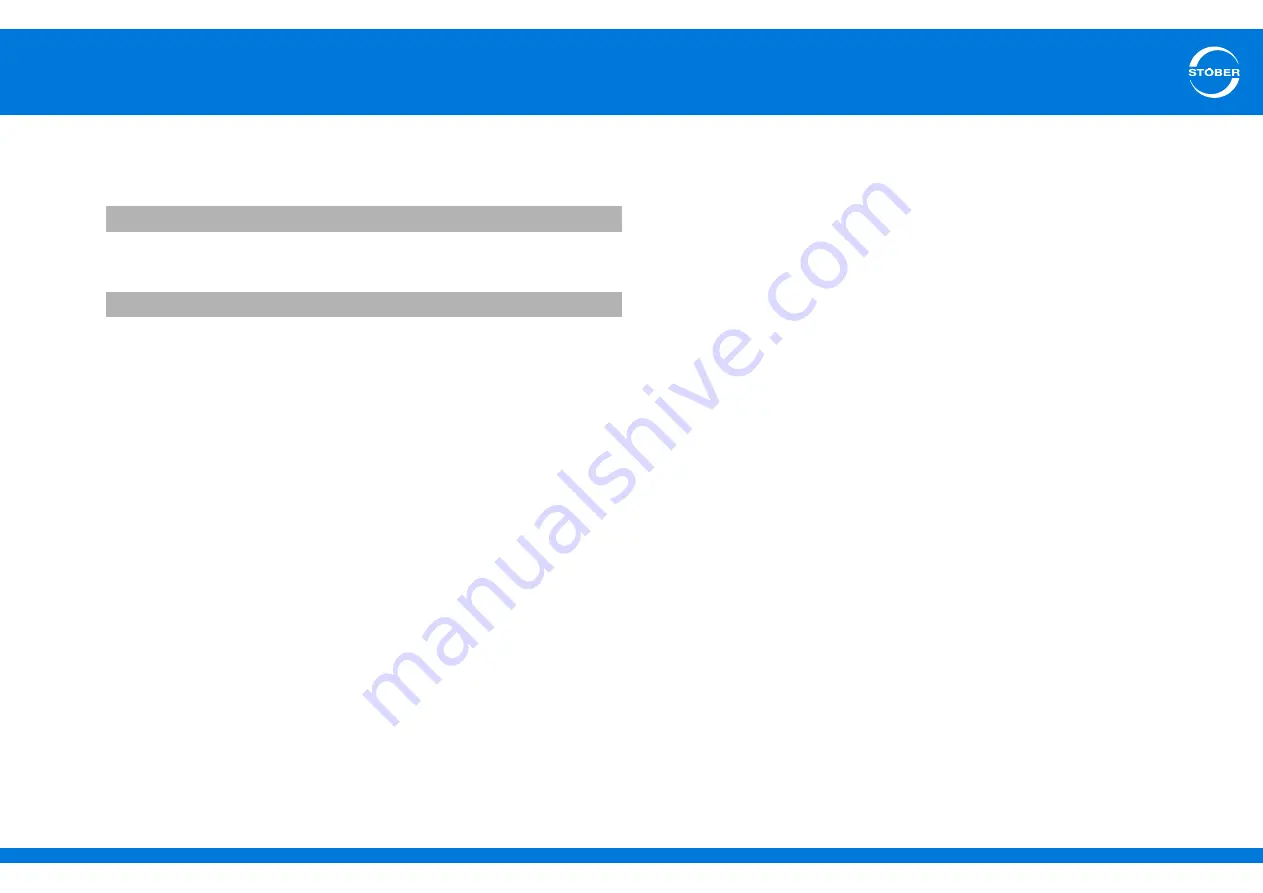 Stober SD6 Series Manual Download Page 340