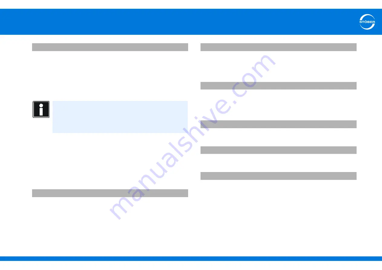 Stober SD6 Series Manual Download Page 343