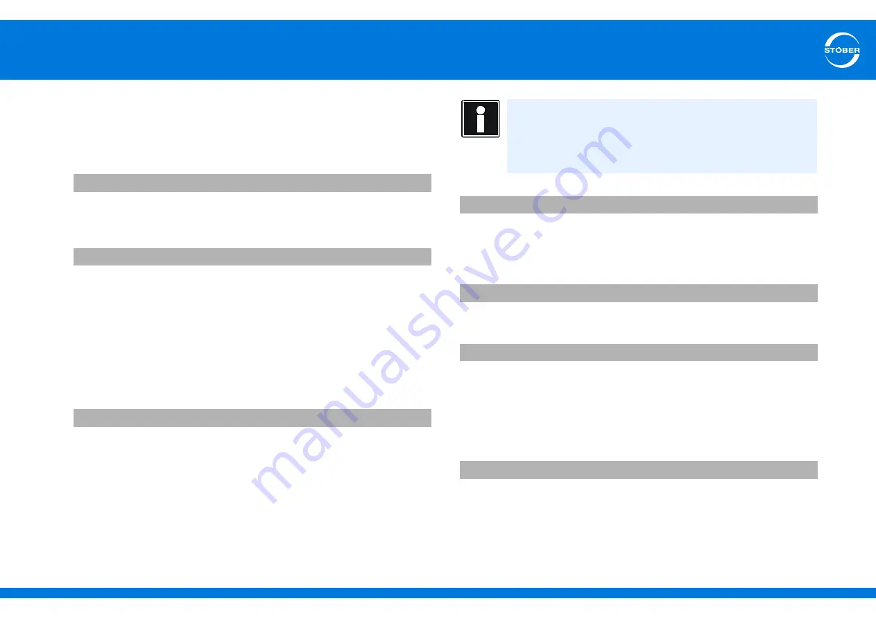 Stober SD6 Series Manual Download Page 358