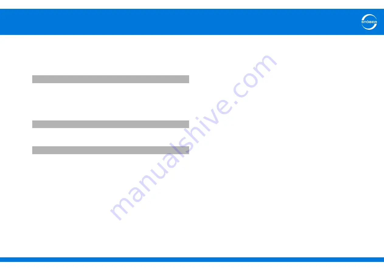 Stober SD6 Series Manual Download Page 359