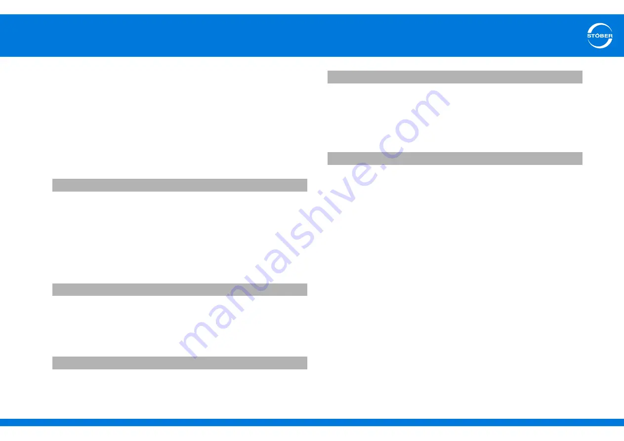 Stober SD6 Series Manual Download Page 361