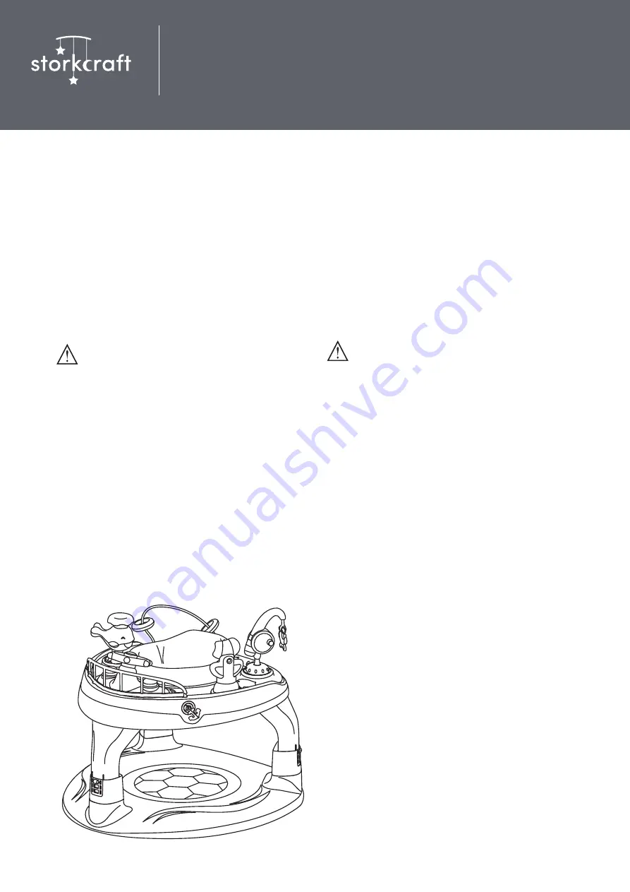 Storkcraft 01910-30A-BG Manual Download Page 1