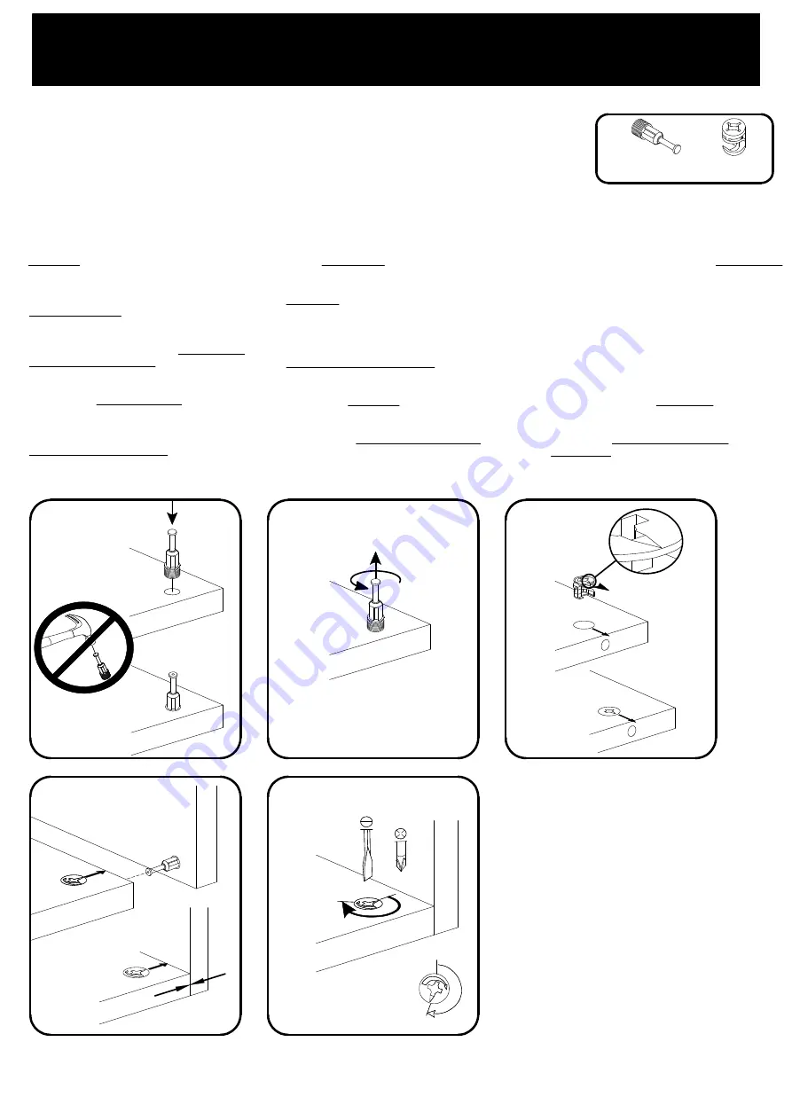 Storkcraft 03666-10 AC Assembly Instructions Manual Download Page 6