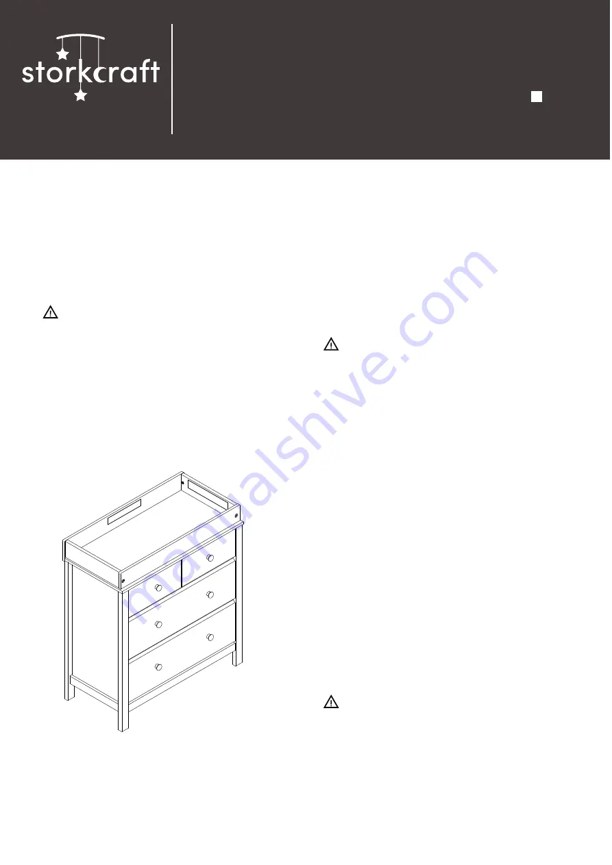 Storkcraft 03683-00 AC Series Скачать руководство пользователя страница 1