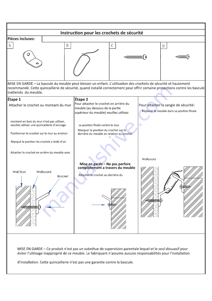 Storkcraft 03683-00 AC Series Manual Download Page 30