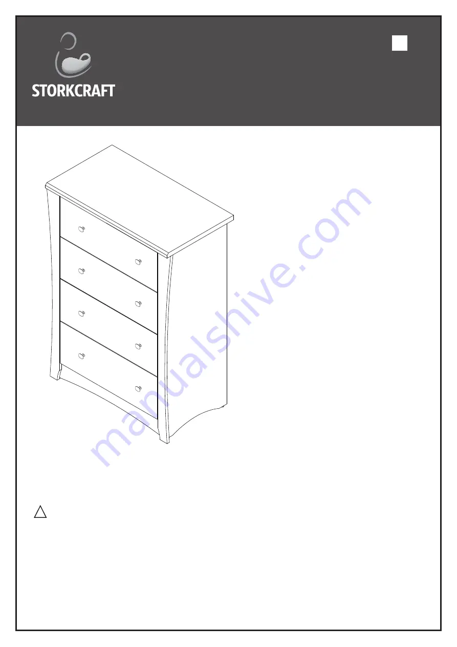 Storkcraft Crescent 03664-30 AC Series Manual Download Page 1