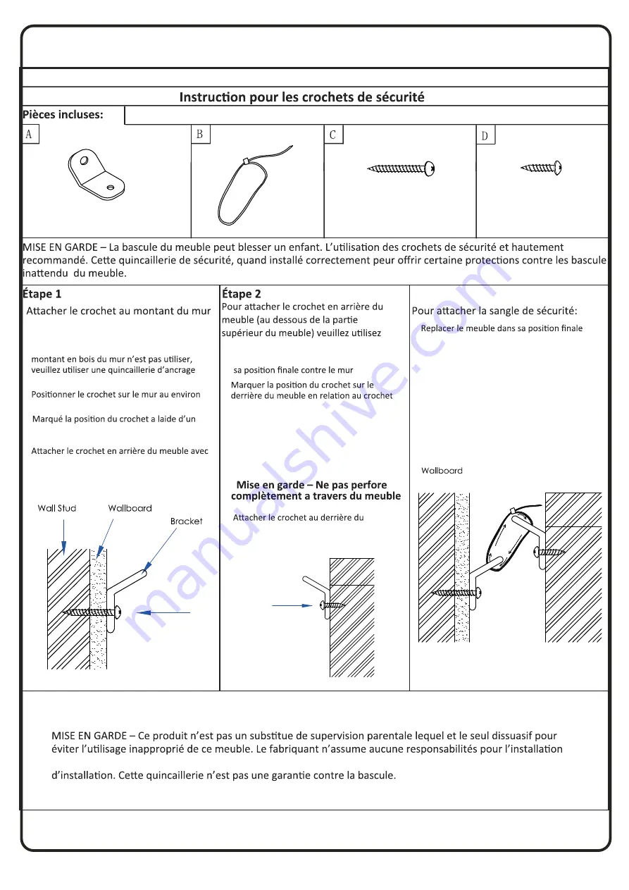 Storkcraft Crescent 03664-30 AC Series Manual Download Page 15