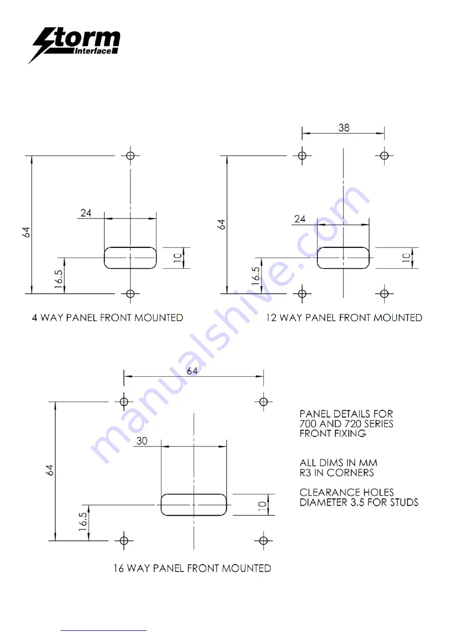 Storm Interface 450 Series Engineering Manual Download Page 19