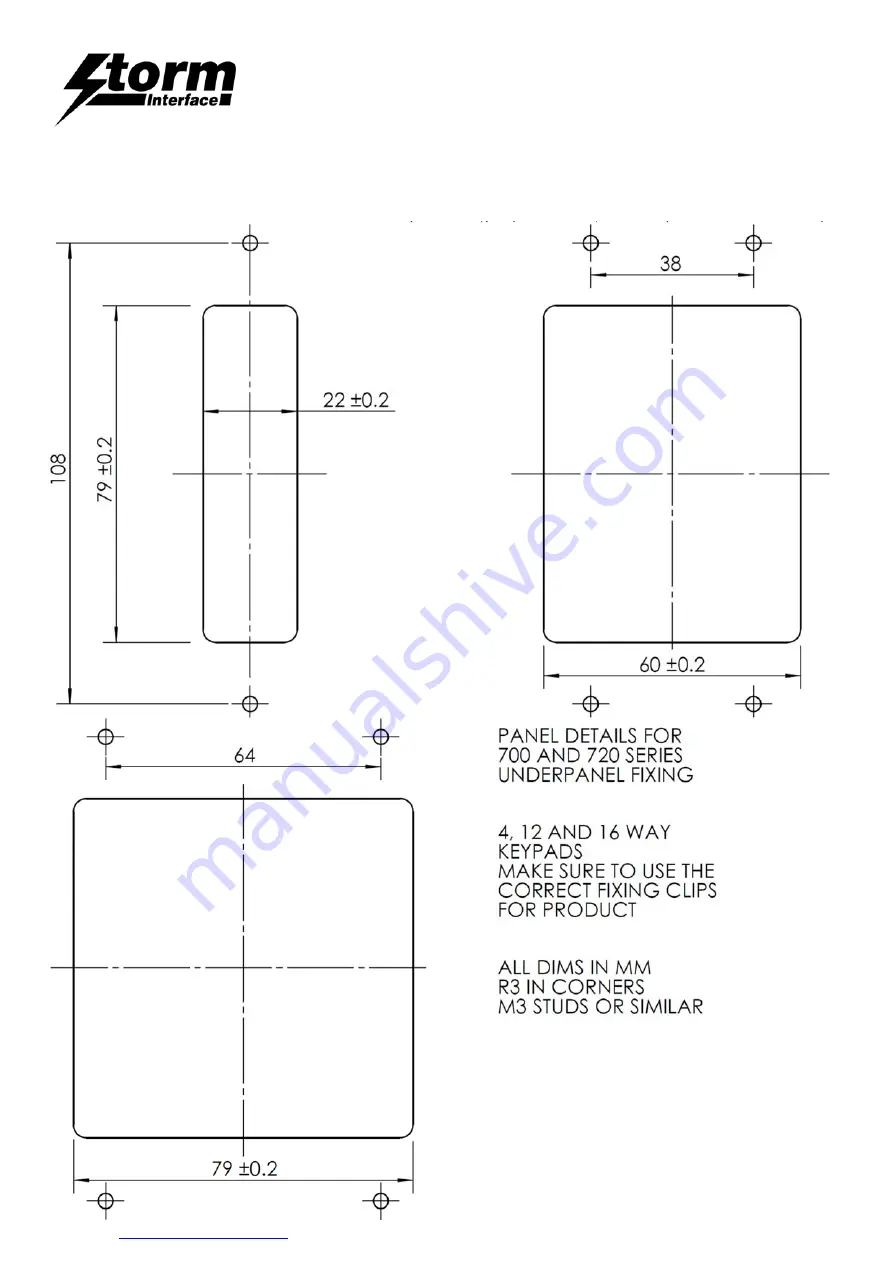 Storm Interface 450 Series Скачать руководство пользователя страница 20