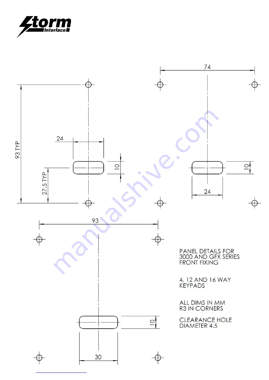 Storm Interface 450 Series Engineering Manual Download Page 23