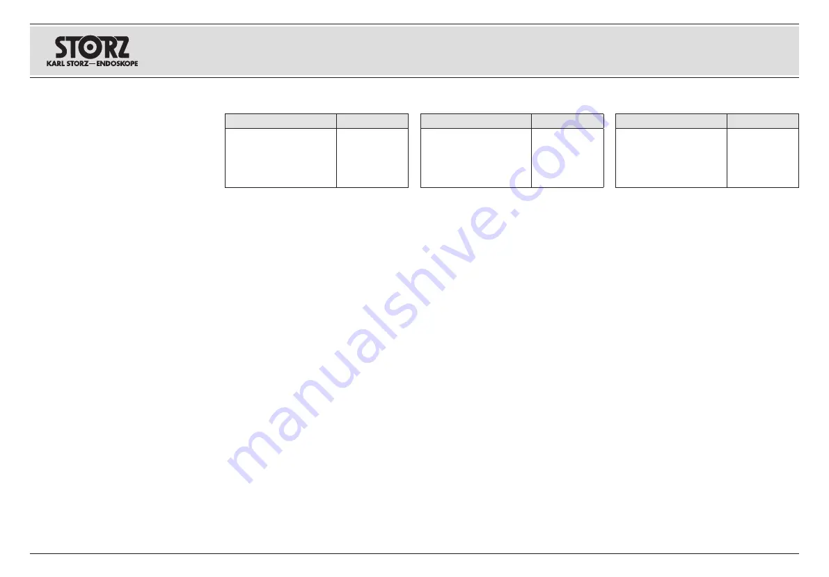 Storz Image1 S H3-Z FI TH 102 Instruction Manual Download Page 33