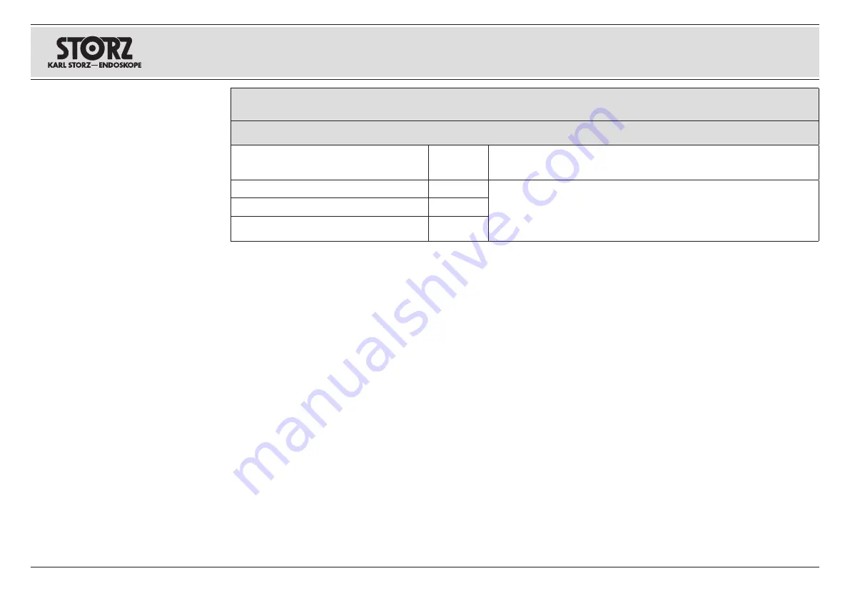 Storz Image1 S H3-Z FI TH 102 Скачать руководство пользователя страница 46