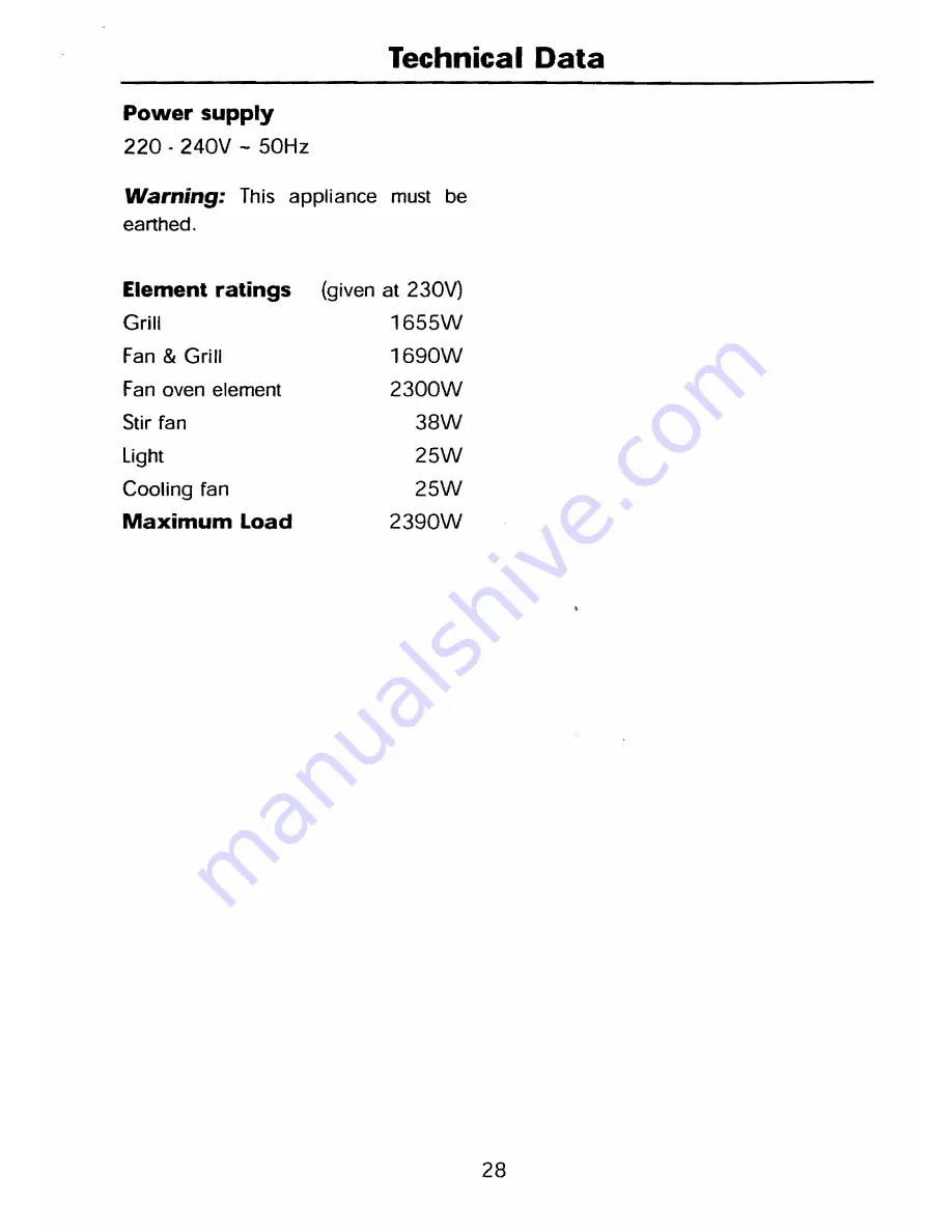 STOVES EFa600H User & Installation Instructions Manual Download Page 29