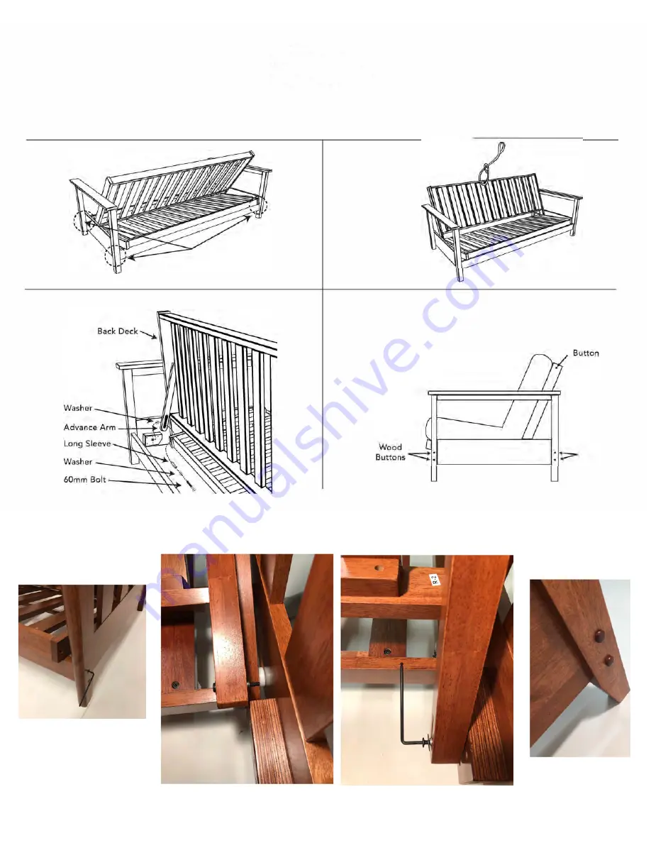 Strata Furniture Arial Arms Скачать руководство пользователя страница 8