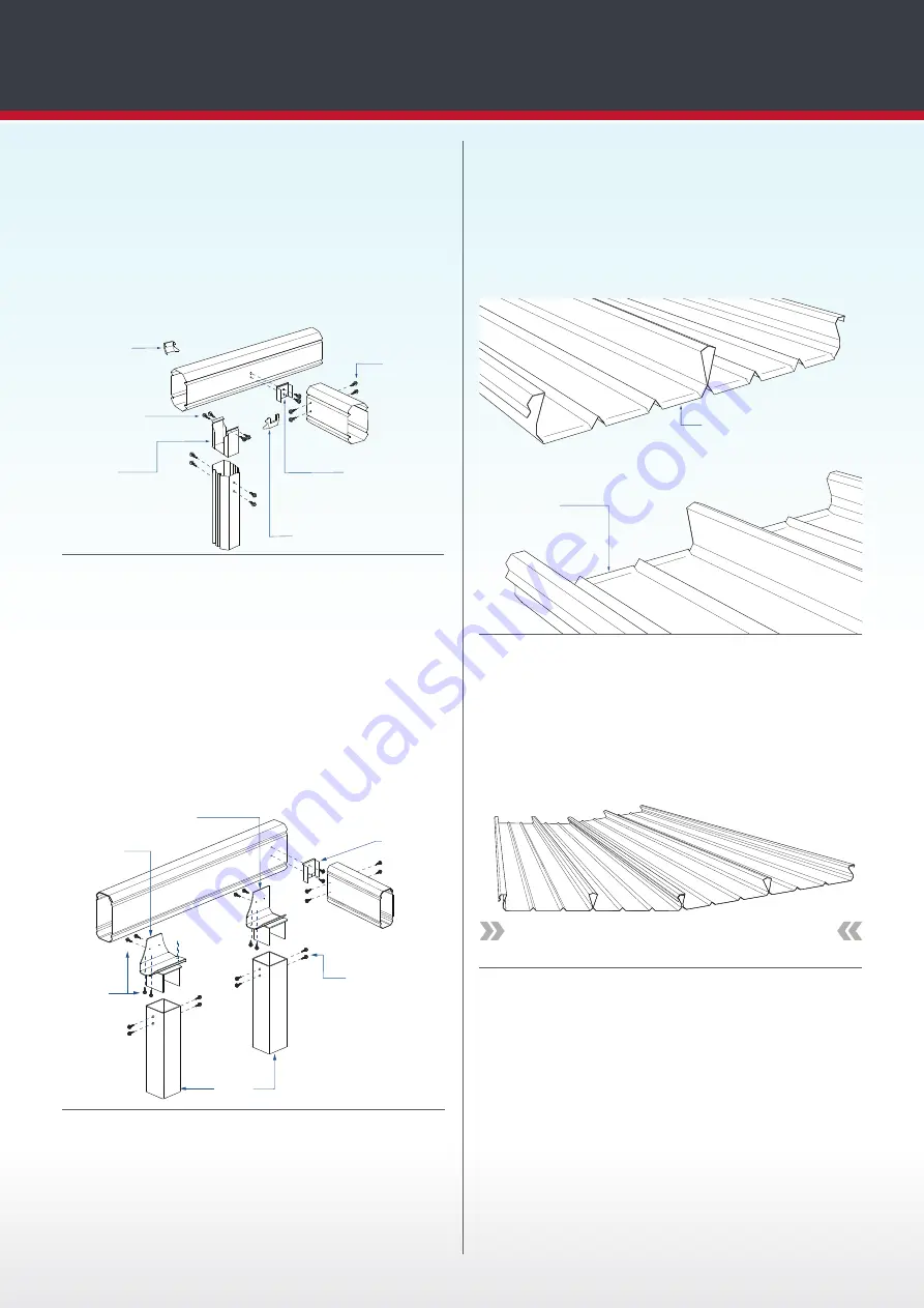 Stratco Outback Flat Attached Installation Manual Download Page 8